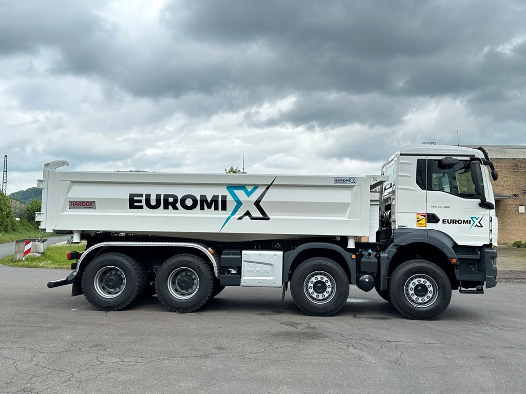 Yeni Damperli kamyon MAN TGS 35.480 8x4 EuromixMTP 2-Seiten-Kipper: fotoğraf 9