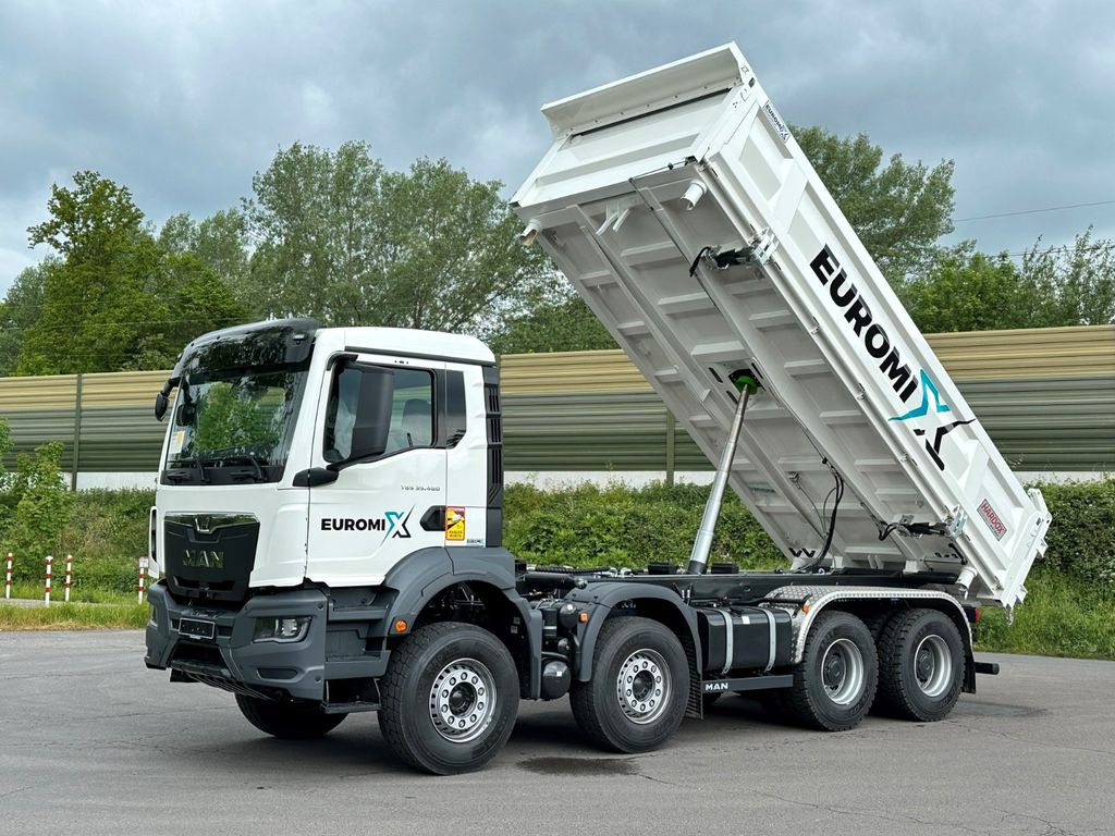 Yeni Damperli kamyon MAN TGS 35.480 8x4 EuromixMTP 2-Seiten-Kipper: fotoğraf 20