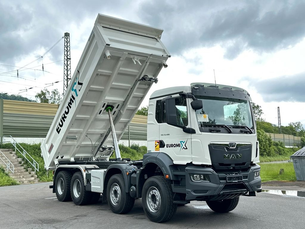 Yeni Damperli kamyon MAN TGS 35.480 8x4 EuromixMTP 2-Seiten-Kipper: fotoğraf 17