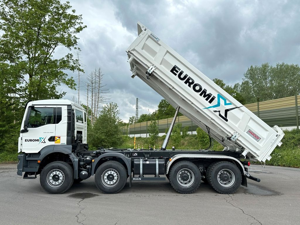 Yeni Damperli kamyon MAN TGS 35.480 8x4 EuromixMTP 2-Seiten-Kipper: fotoğraf 12