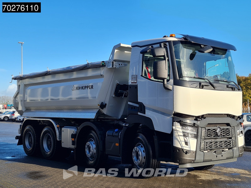 Yeni Damperli kamyon Renault C 480 8X4 NUEVO Volquete 18m3 KH, Eje Grande, Acero, OPTIBRAKE: fotoğraf 7