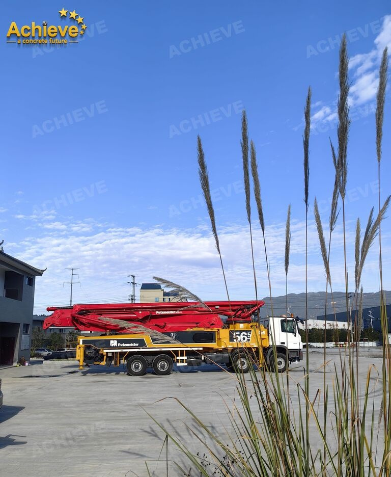 Mobil beton pompası Putzmeister Putzmeister  M56-4RZ Actros 4141Mercedes-Benz Concrete pump truck 【ACHIEVE】TOP CONDITION!!!: fotoğraf 10