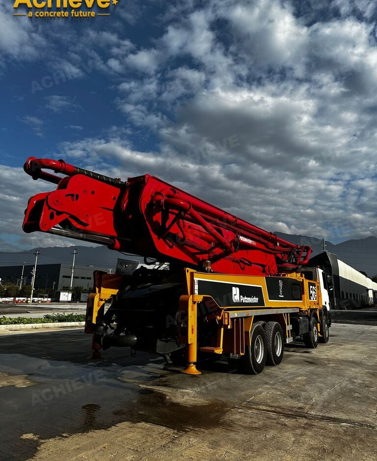 Mobil beton pompası Putzmeister Putzmeister  M56-4RZ Actros 4141Mercedes-Benz Concrete pump truck 【ACHIEVE】TOP CONDITION!!!: fotoğraf 22