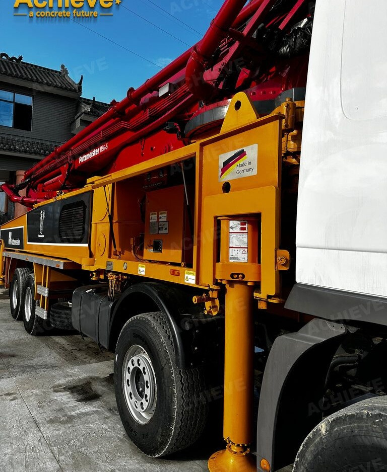 Mobil beton pompası Putzmeister Putzmeister  M56-4RZ Actros 4141Mercedes-Benz Concrete pump truck 【ACHIEVE】TOP CONDITION!!!: fotoğraf 26