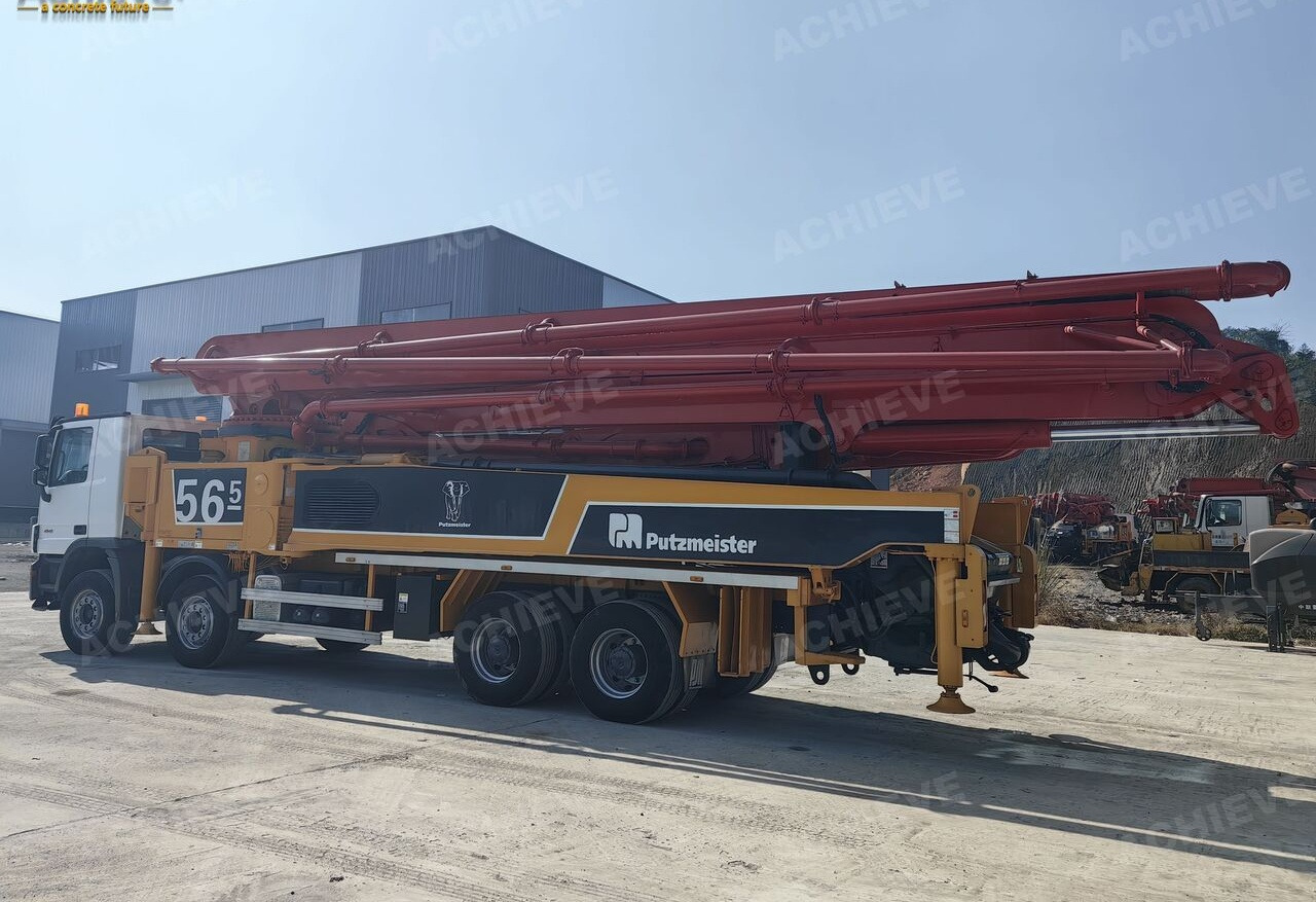 Mobil beton pompası Putzmeister Putzmeister  M56-4RZ Actros 4141Mercedes-Benz Concrete pump truck 【ACHIEVE】TOP CONDITION!!!: fotoğraf 19