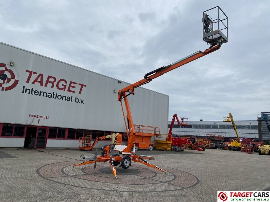 Eklemli platform Niftylift 120TAC Towable Articulated Electric BoomLift 12.2M: fotoğraf 8