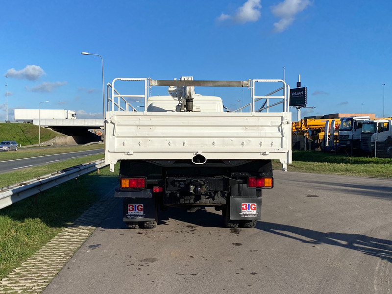 Kamyon, Vinçli kamyon MERCEDESBENZ 1017 4X4 ex  reconditioned white with crane: fotoğraf 6