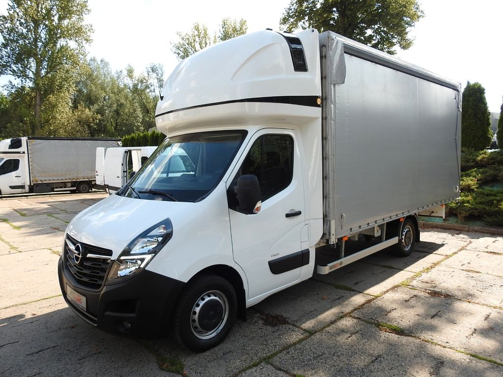 Tenteli kamyonet Opel MOVANO PRITSCHE PLANE 10 PALETTEN WEBASTO A/C: fotoğraf 7