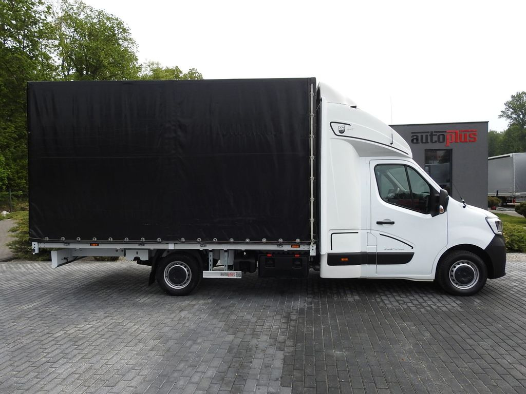 Tenteli kamyonet, Çift kabin kamyonet Renault MASTER PRITSCHE PLANE 10 PALETTEN WEBASTO  A/C: fotoğraf 8