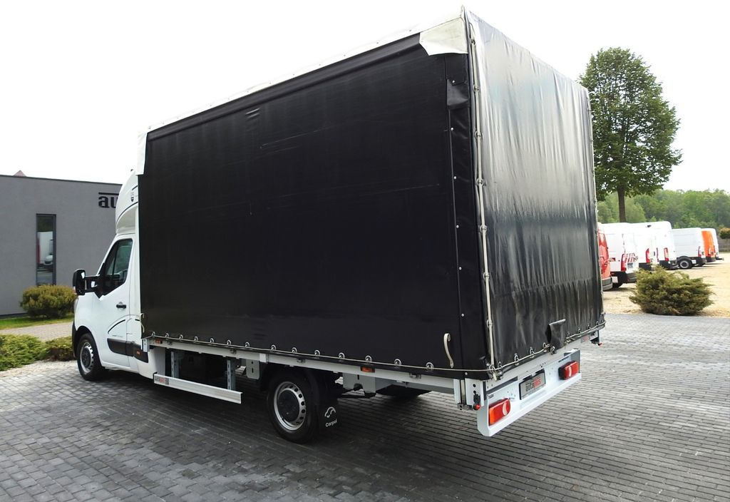 Tenteli kamyonet, Çift kabin kamyonet Renault MASTER PRITSCHE PLANE 10 PALETTEN WEBASTO  A/C: fotoğraf 11