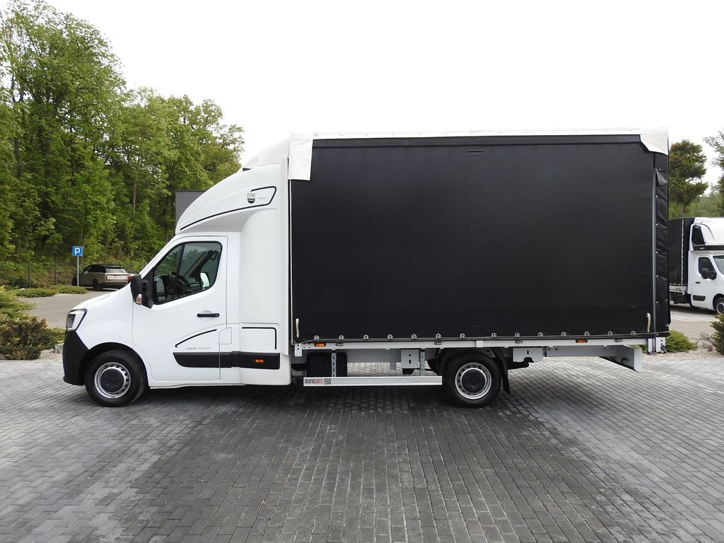 Tenteli kamyonet, Çift kabin kamyonet Renault MASTER PRITSCHE PLANE 10 PALETTEN WEBASTO  A/C: fotoğraf 10