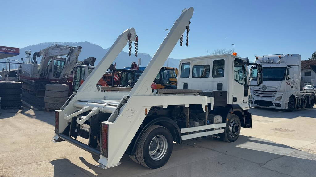 Konteynır taşıyıcı/ Yedek karoser kamyon Iveco EuroCargo 120 E18 4x2 absetz tipper - air condition: fotoğraf 7