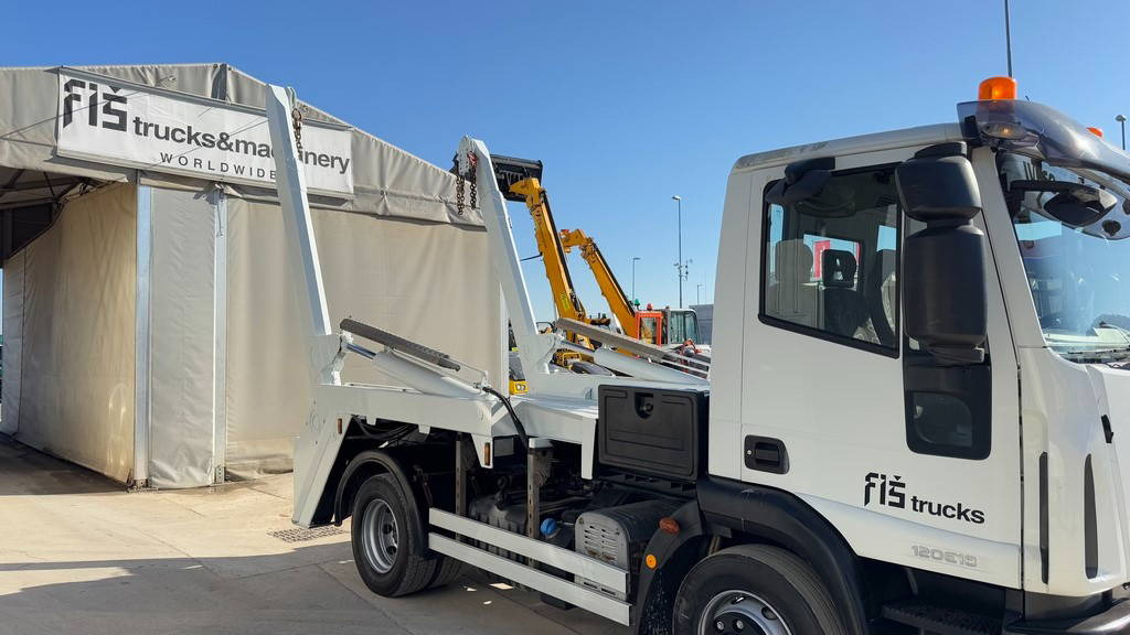 Konteynır taşıyıcı/ Yedek karoser kamyon Iveco EuroCargo 120 E18 4x2 absetz tipper - air condition: fotoğraf 11