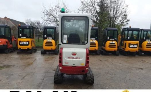 Mini ekskavatör Takeuchi Mini koparka TAKEUCHI TB 216 ,2018 rok: fotoğraf 8