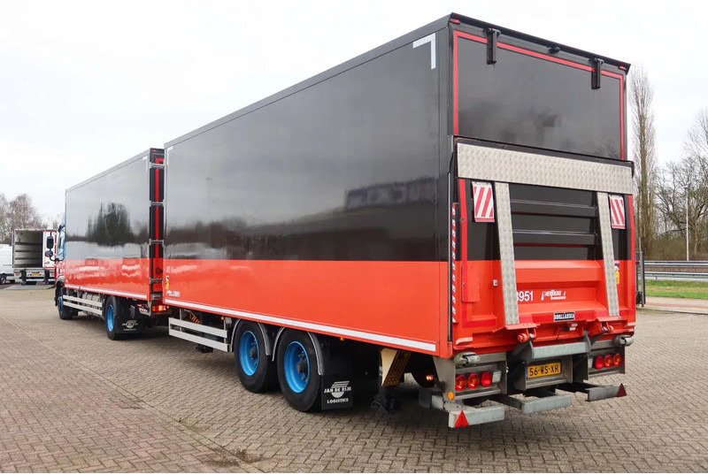 Kapalı kasa kamyon DAF CF 410 Bakwagen+Trailer met klep 2.000 kg. 6 Stuks in voorraad. Price 49.500,-- euro netto.: fotoğraf 14