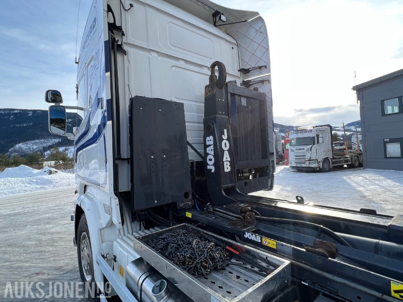 Kancalı yükleyici kamyon 2015 Scania R580 KROKLØFT TRIDEM: fotoğraf 9