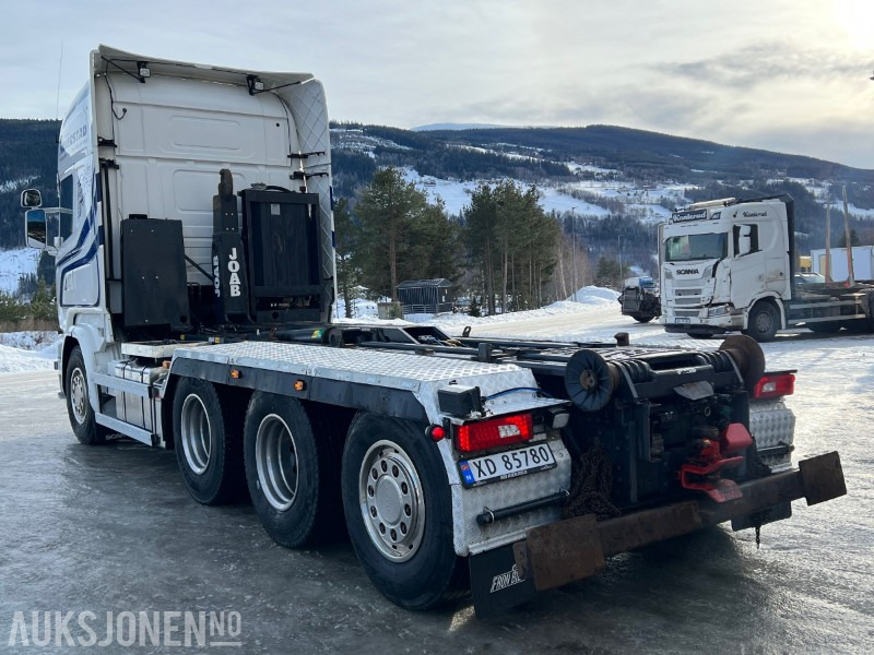 Kancalı yükleyici kamyon 2015 Scania R580 KROKLØFT TRIDEM: fotoğraf 7