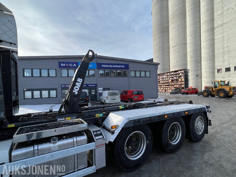 Kancalı yükleyici kamyon 2015 Scania R580 KROKLØFT TRIDEM: fotoğraf 11