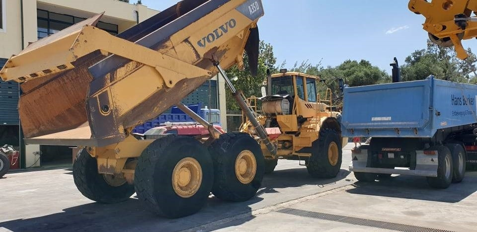 Belden kırma kaya kamyonu Volvo A35D: fotoğraf 7