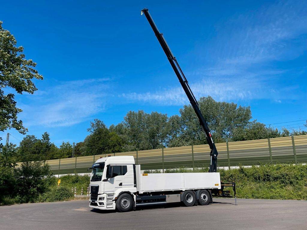 Yeni Sal/ Açık kasa kamyon, Vinçli kamyon MAN TGS 26.480 6X2 Euro6 Retarder HIAB 228 - 4: fotoğraf 24