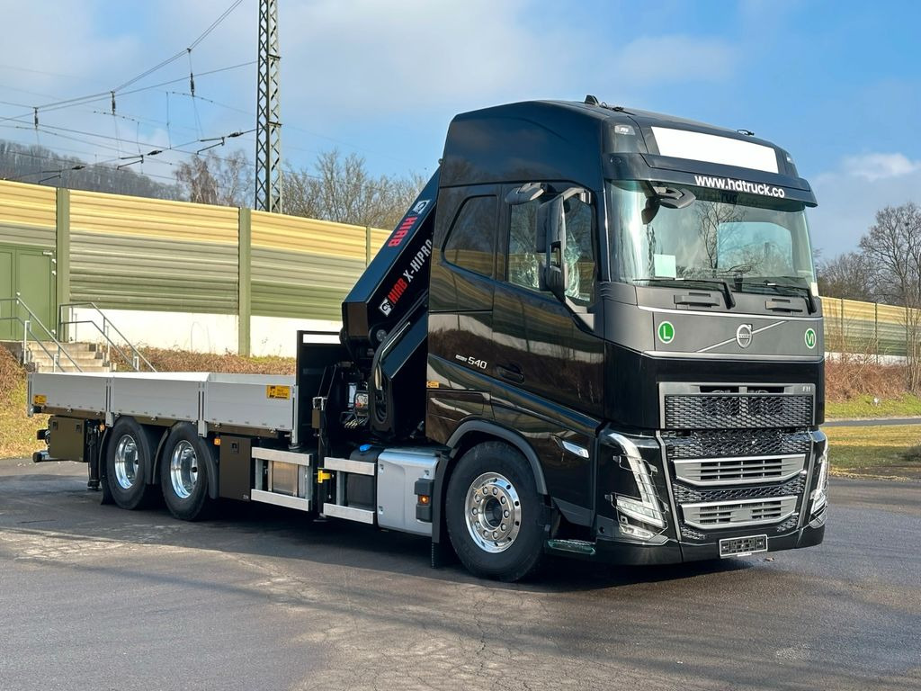 Yeni Sal/ Açık kasa kamyon, Vinçli kamyon Volvo FH 540 6x4 Euro6e   HIAB X-HIPRO 548 E 8: fotoğraf 12