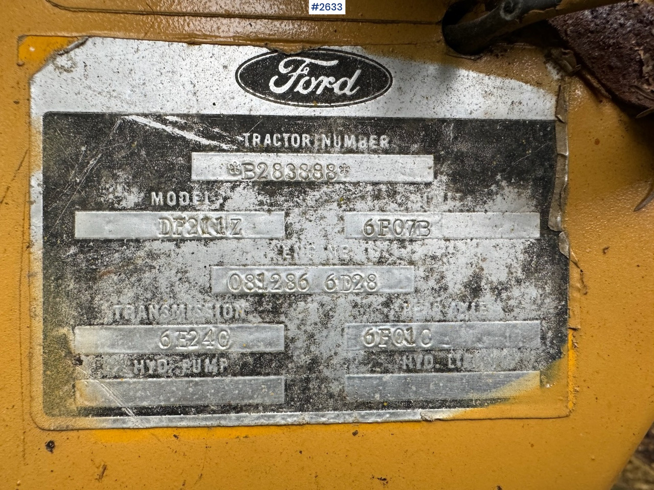 Iş makinesi 1976 Ford 550 Backhoe: fotoğraf 31