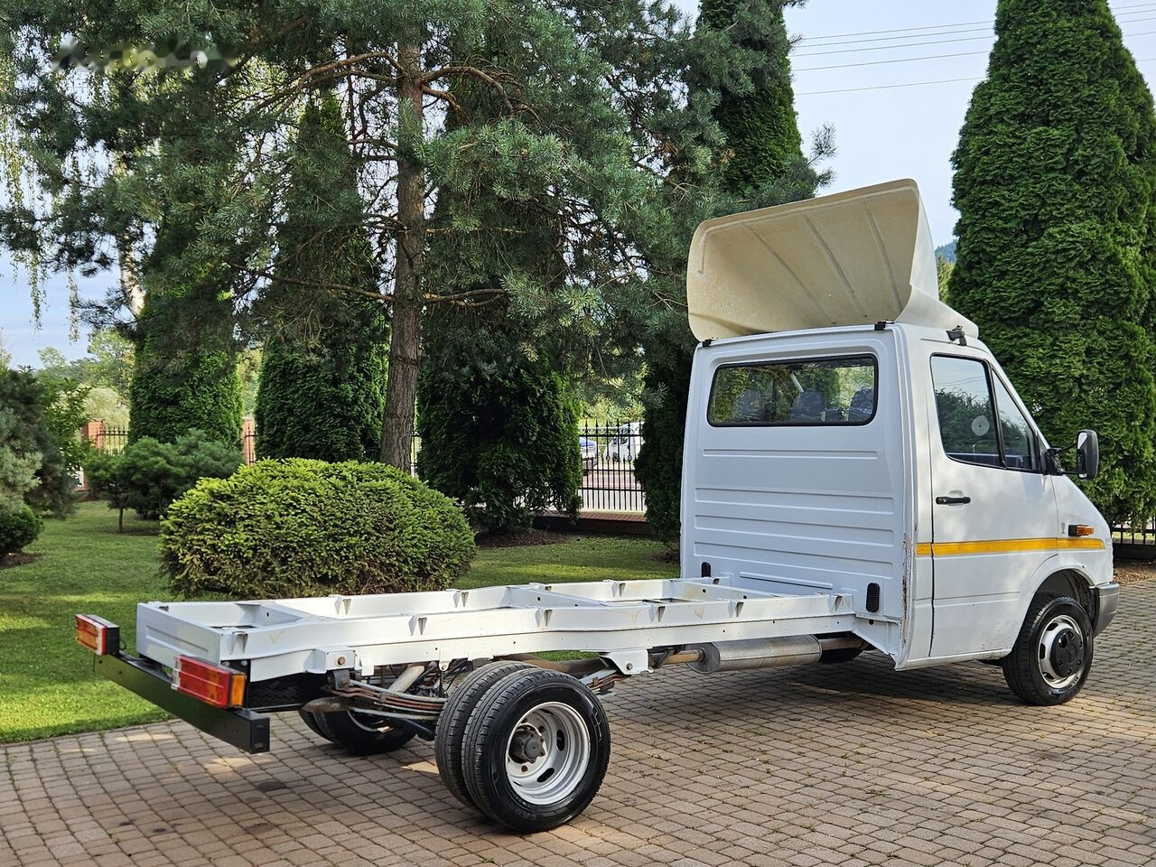 Şasi kamyon, Kamyonet Mercedes-Benz Sprinter 412 D Rama /Kiper/Kontener/2.9 D: fotoğraf 9