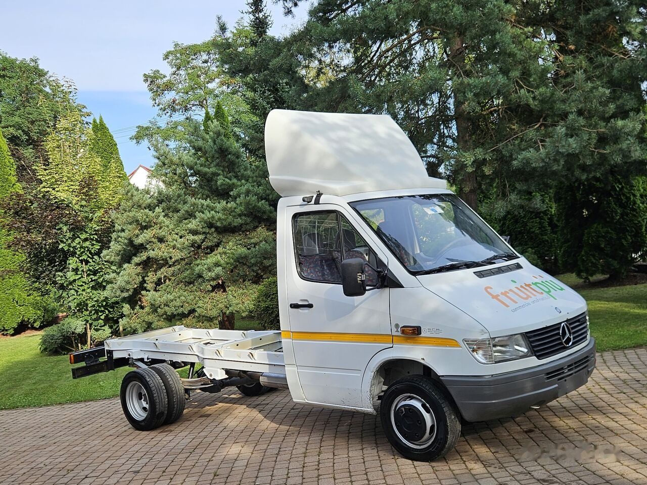 Şasi kamyon, Kamyonet Mercedes-Benz Sprinter 412 D Rama /Kiper/Kontener/2.9 D: fotoğraf 11