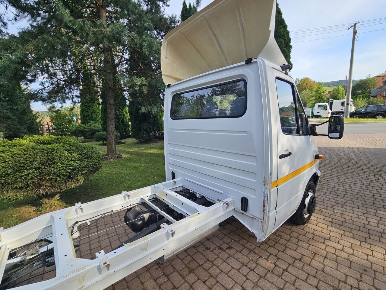 Şasi kamyon, Kamyonet Mercedes-Benz Sprinter 412 D Rama /Kiper/Kontener/2.9 D: fotoğraf 7