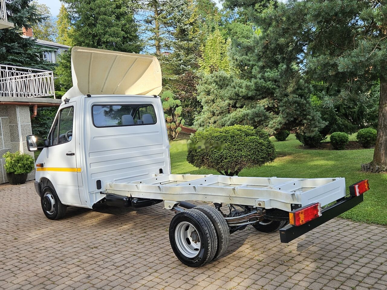 Şasi kamyon, Kamyonet Mercedes-Benz Sprinter 412 D Rama /Kiper/Kontener/2.9 D: fotoğraf 24