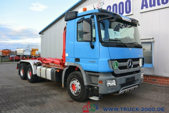 Kancalı yükleyici kamyon Mercedes-Benz 2746 Actros 6x4 Meiller Deutscher LKW: fotoğraf 11