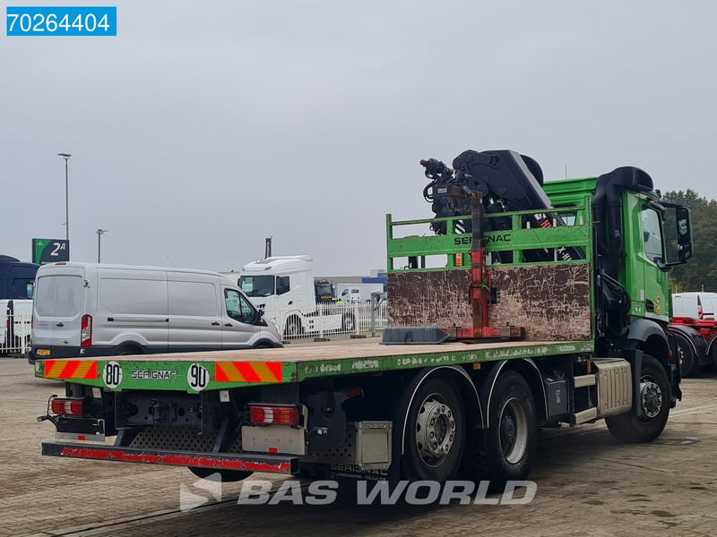 Sal/ Açık kasa kamyon, Vinçli kamyon Mercedes-Benz Arocs 2540 6X4 HAD Hydrodrive Hiab X-HIPRO 192 ES-4Lift-Steering: fotoğraf 7