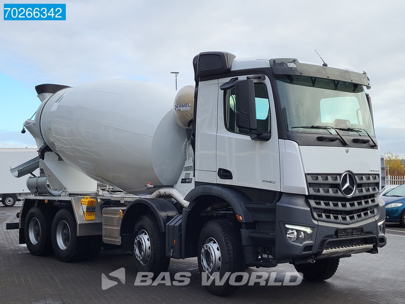 Mercedes-Benz Arocs 4140 8X4 NEW 10m3 Remmel mixer Big-Axle Steelsuspension Euro 3 finansal kiralama Mercedes-Benz Arocs 4140 8X4 NEW 10m3 Remmel mixer Big-Axle Steelsuspension Euro 3: fotoğraf 7