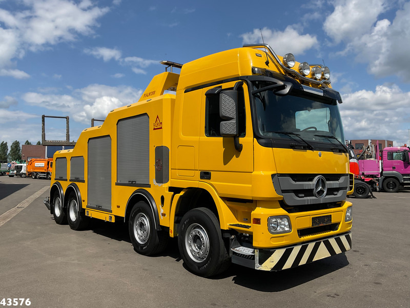 Çekici kamyonu Mercedes-Benz Actros 4148 K 8x4 Falkom Abschlepp met WSK Just 144.539 km!: fotoğraf 11