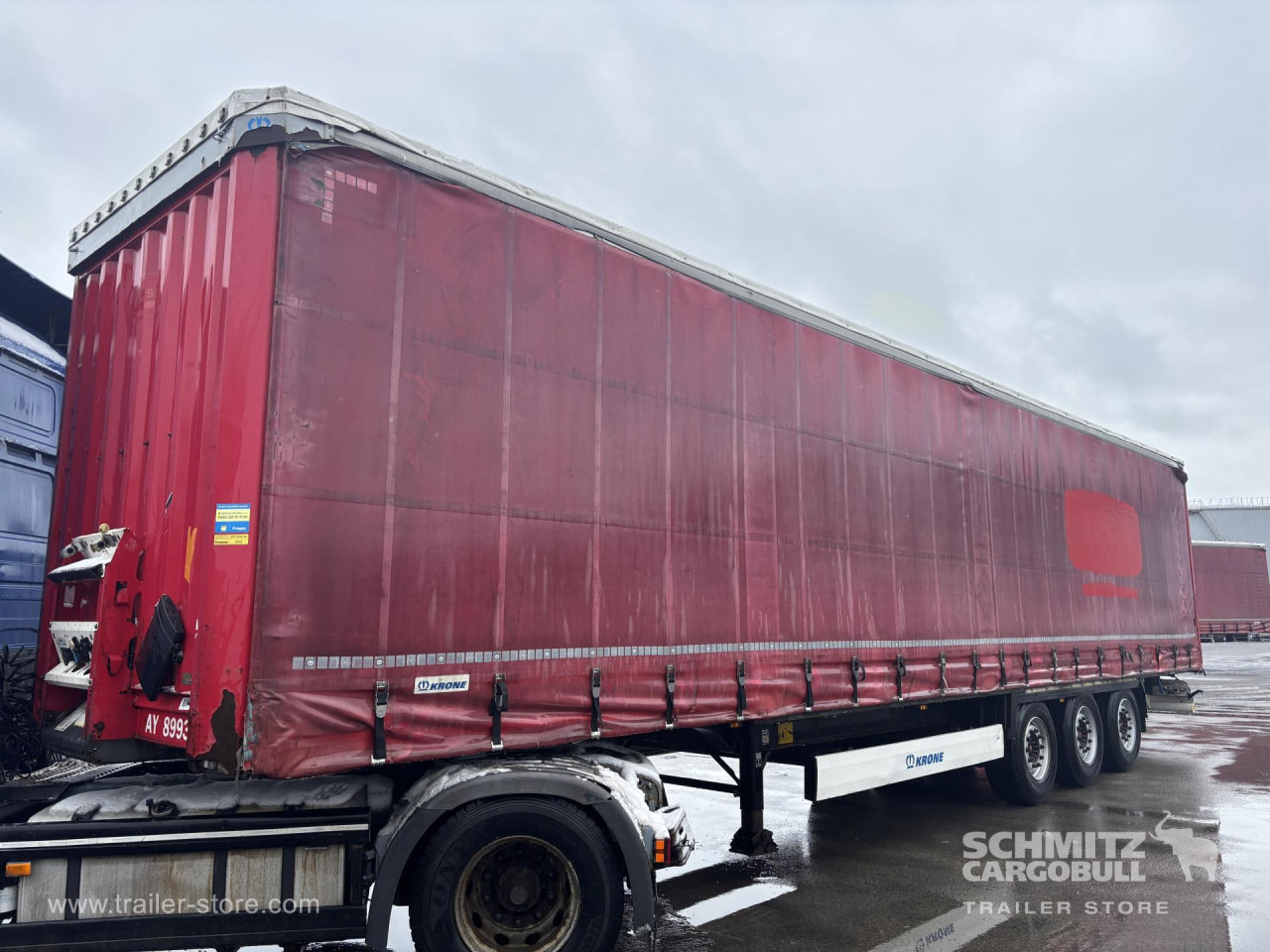 Tenteli dorse KRONE Curtainsider Standard: fotoğraf 6