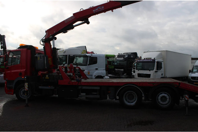 Vinçli kamyon DAF CF 85.410 + FASSI 33ton + transporter edition + winch hydrolic + 6x2 + remote E5: fotoğraf 8