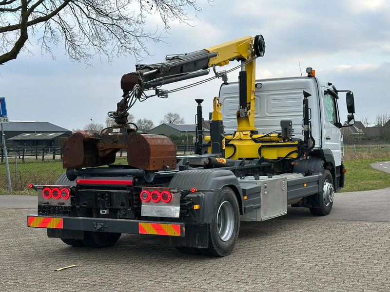 Kancalı yükleyici kamyon, Vinçli kamyon Mercedes-Benz Atego 1524 2021 !!KRAAN/HAAK!!RADIO REMOTE!! 68dkm! ZERO EMISSIE 2030!!: fotoğraf 12