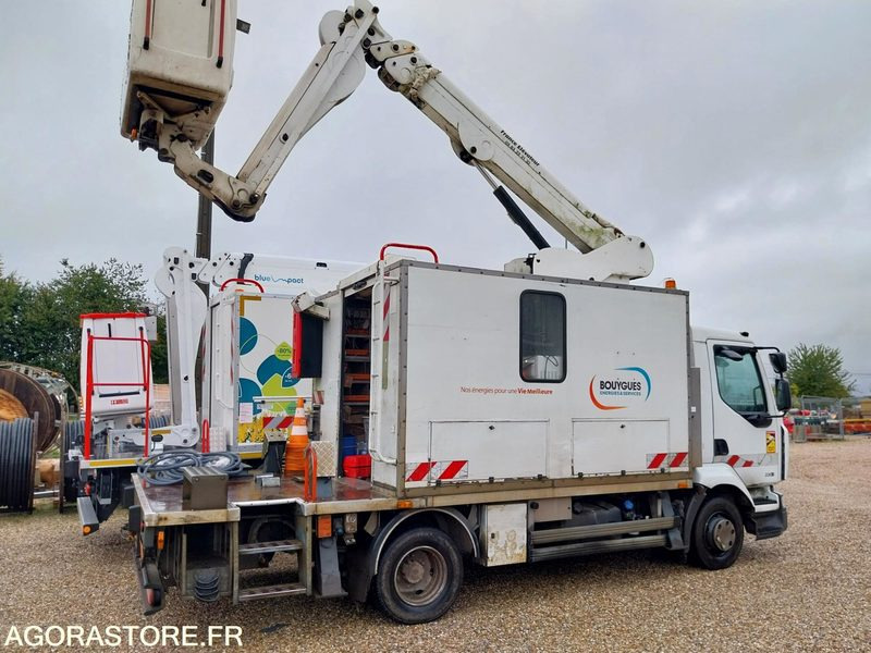 Kamyon Renault Midlum Nacelle France élévateur CPM182: fotoğraf 6