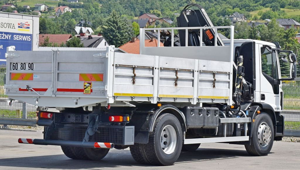 Vinçli kamyon, Damperli kamyon Iveco Eurocargo 190-280L *HIAB 122 B-2 HIDUO + FUNK: fotoğraf 7