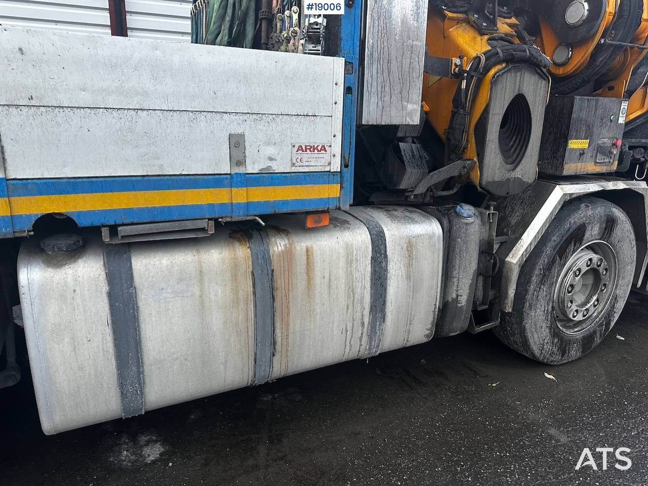 Vinçli kamyon, Sal/ Açık kasa kamyon Volvo FM 500: fotoğraf 39