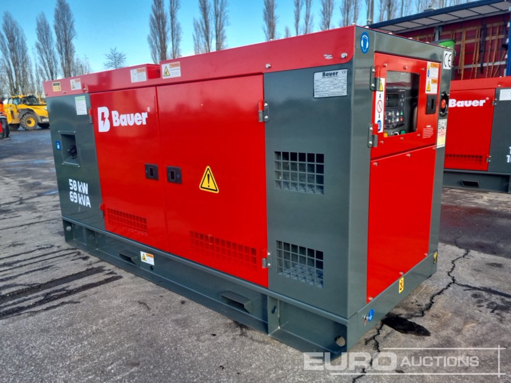 Elektrikli jeneratör Unused Bauer GFS-50KW: fotoğraf 6