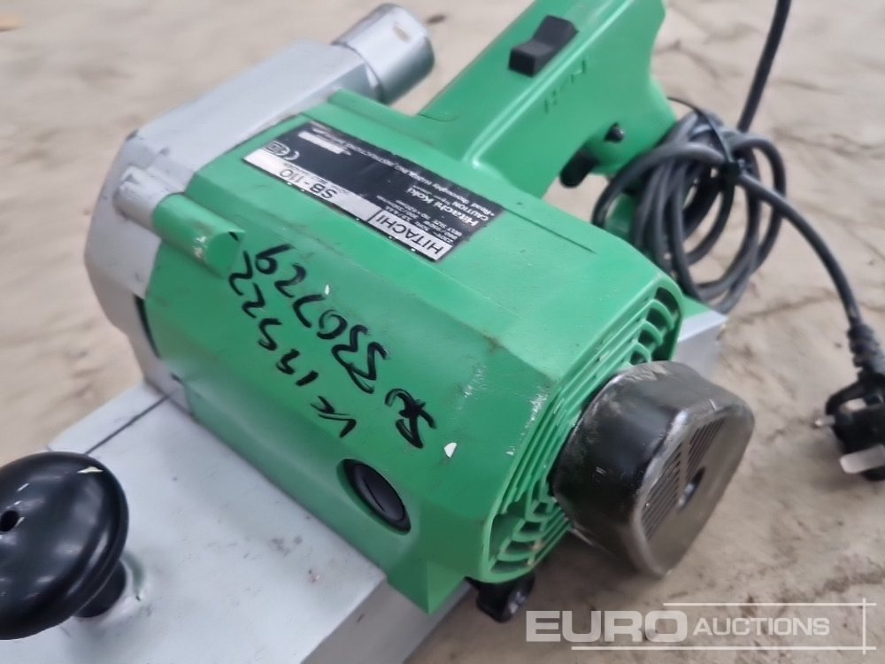 İnşaat ekipmanı Hitachi SB-10 240 Volt Belt Sander: fotoğraf 10