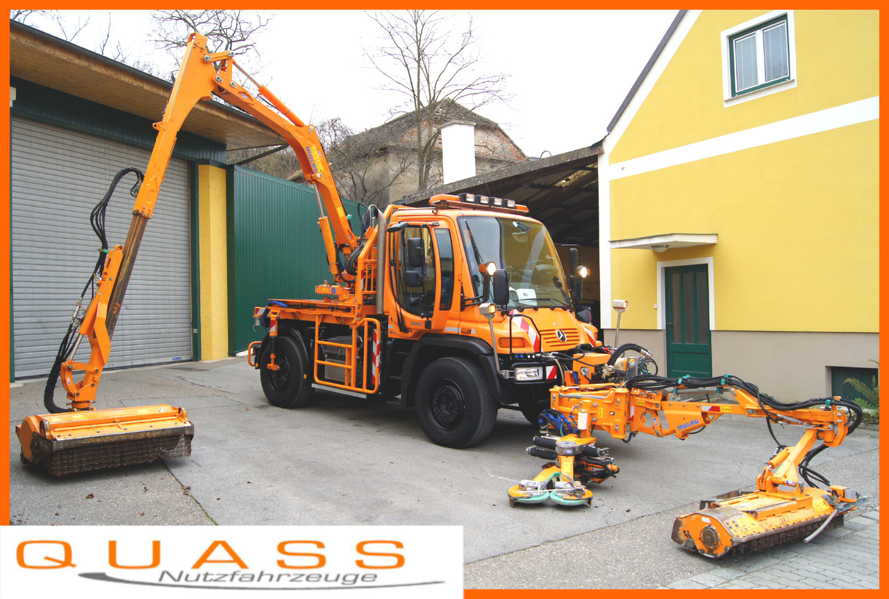 Atık toplama taşıt/ Özel amaçlı taşıt UNIMOG Unimog U500 / Mulag MLM200 + MRM300 + MHU800 / Hydrostat [ Copy ] [ Copy ]: fotoğraf 1