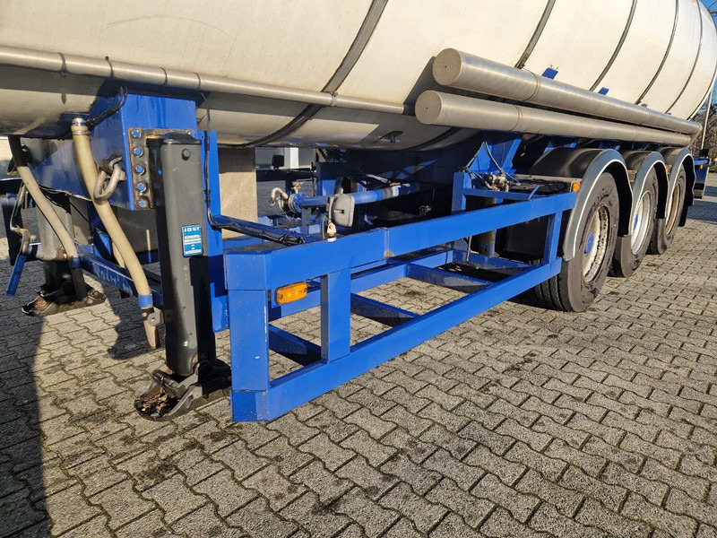 Tanker dorse Dijkstra 34000 liter tankoplegger met Vogelsang pomp: fotoğraf 9