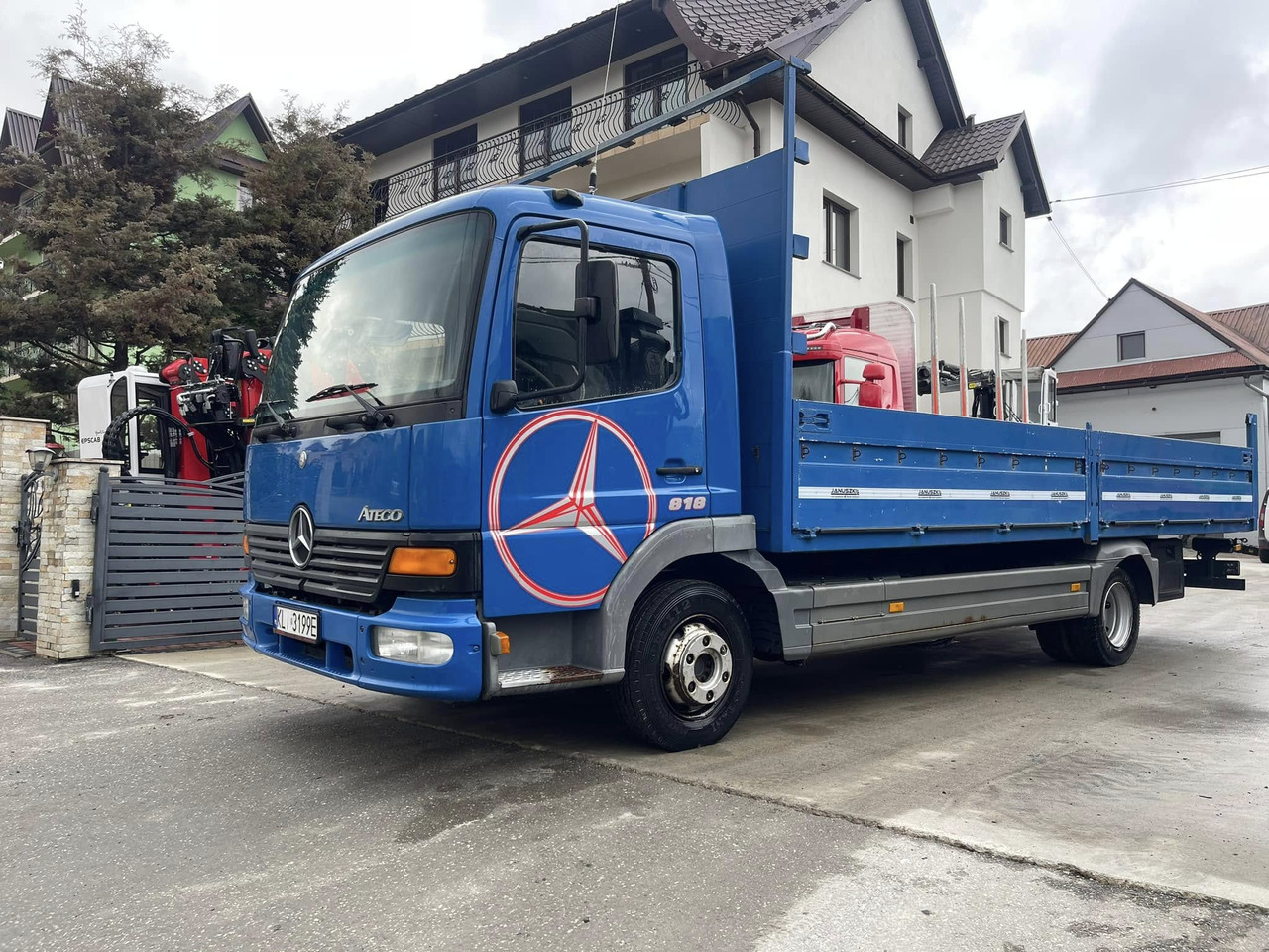 Sal/ Açık kasa kamyon Mercedes Benz Atego 818: fotoğraf 10